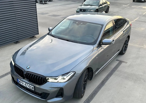 BMW 6GT cena 118000 przebieg: 162000, rok produkcji 2019 z Warszawa małe 352